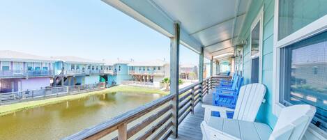 Ferienhaus, Mehrere Betten, Terrasse (Best Little Shore House in Texas!) | Unterkunftsgelände