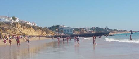 بالقرب من الشاطئ