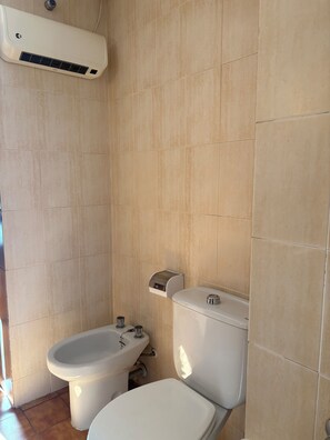 Combined shower/bathtub