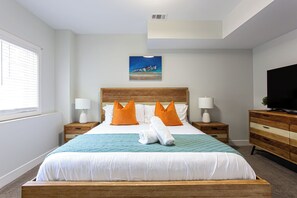 6 habitaciones, caja de seguridad en la habitación y escritorio 