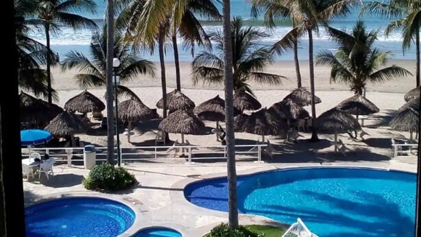 Outdoor pool - CONDO MARINA FIESTA by TRVL2HM (Nuevo Nayarit)
