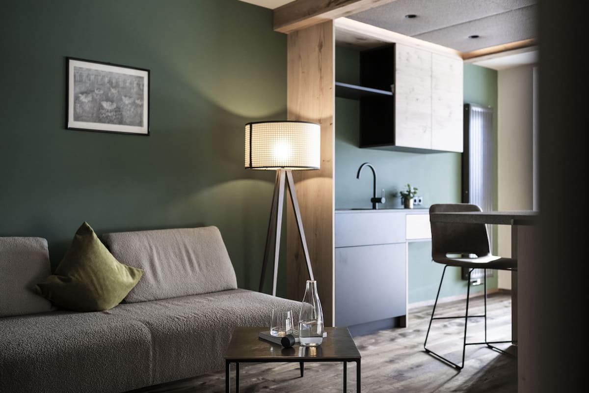 Luxury Apartment, Mountain View | 1 bedroom, in-room safe, soundproofing, free WiFi