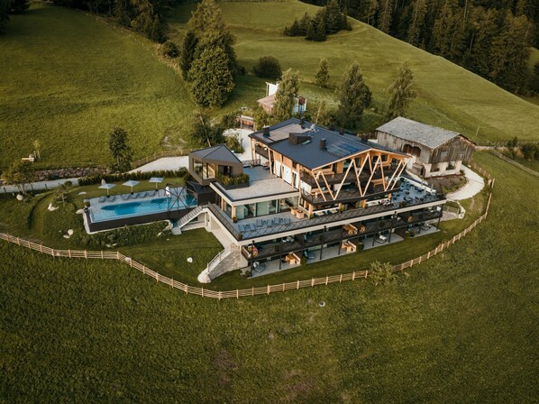 Façade de l’hébergement