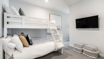 3 bedrooms, iron/ironing board, travel crib, WiFi