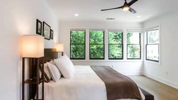 4 chambres, fer et planche à repasser, Wi-Fi gratuit, draps fournis