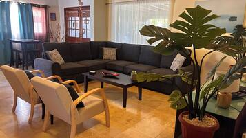 Family Villa | 3 bedrooms, in-room safe, individually furnished, iron/ironing board