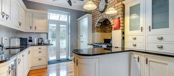 Spacious four bedroom house with wood burner and an amazing seaside location.