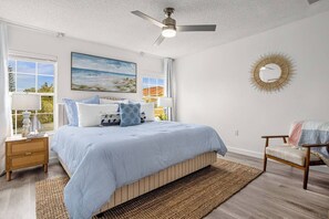 4 bedrooms, travel cot, WiFi, bed sheets