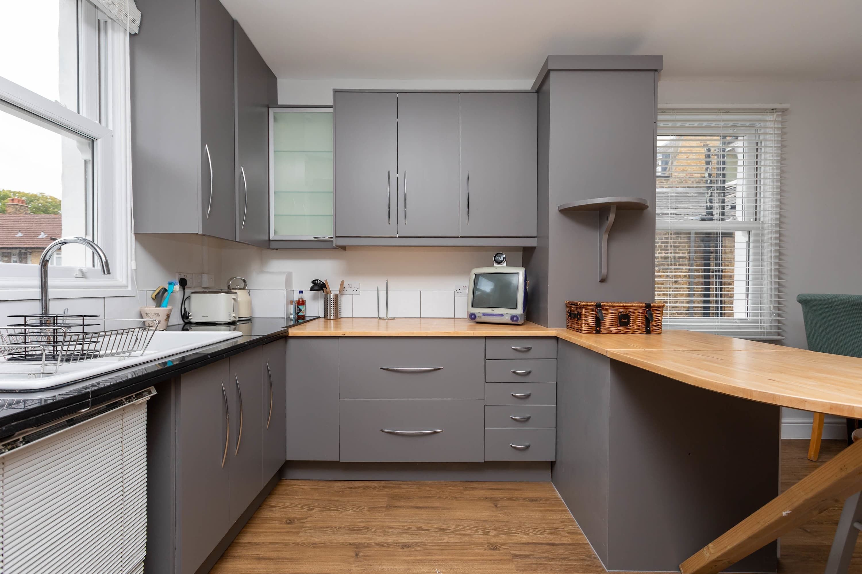 Microwave, oven, stovetop, toaster