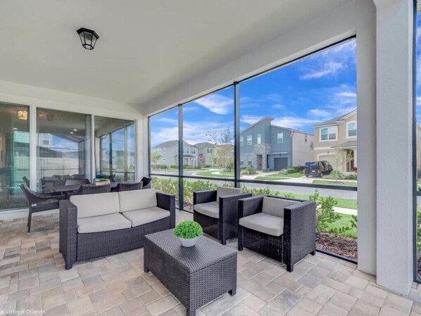 Enceinte de l’hébergement