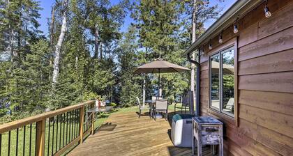 Elcho Escape w/ Private Dock on Post Lake!