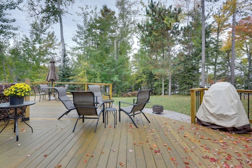 Elcho Escape w/ Private Dock on Post Lake!