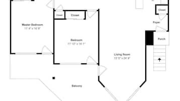 Condo (2 Bedrooms) | Servicio de la propiedad