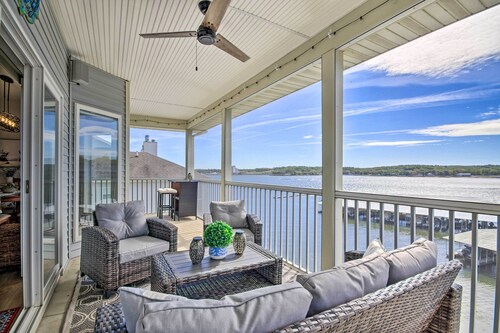Lake Views & Boat Slip: Lake Ozark Condo!