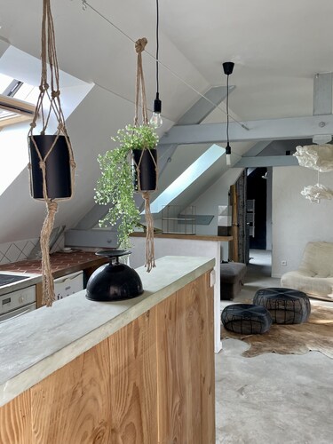 Appartement type loft en pleine nature