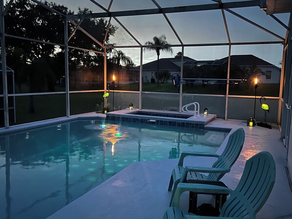 Ulkouima-allas, lämmitetty uima-allas