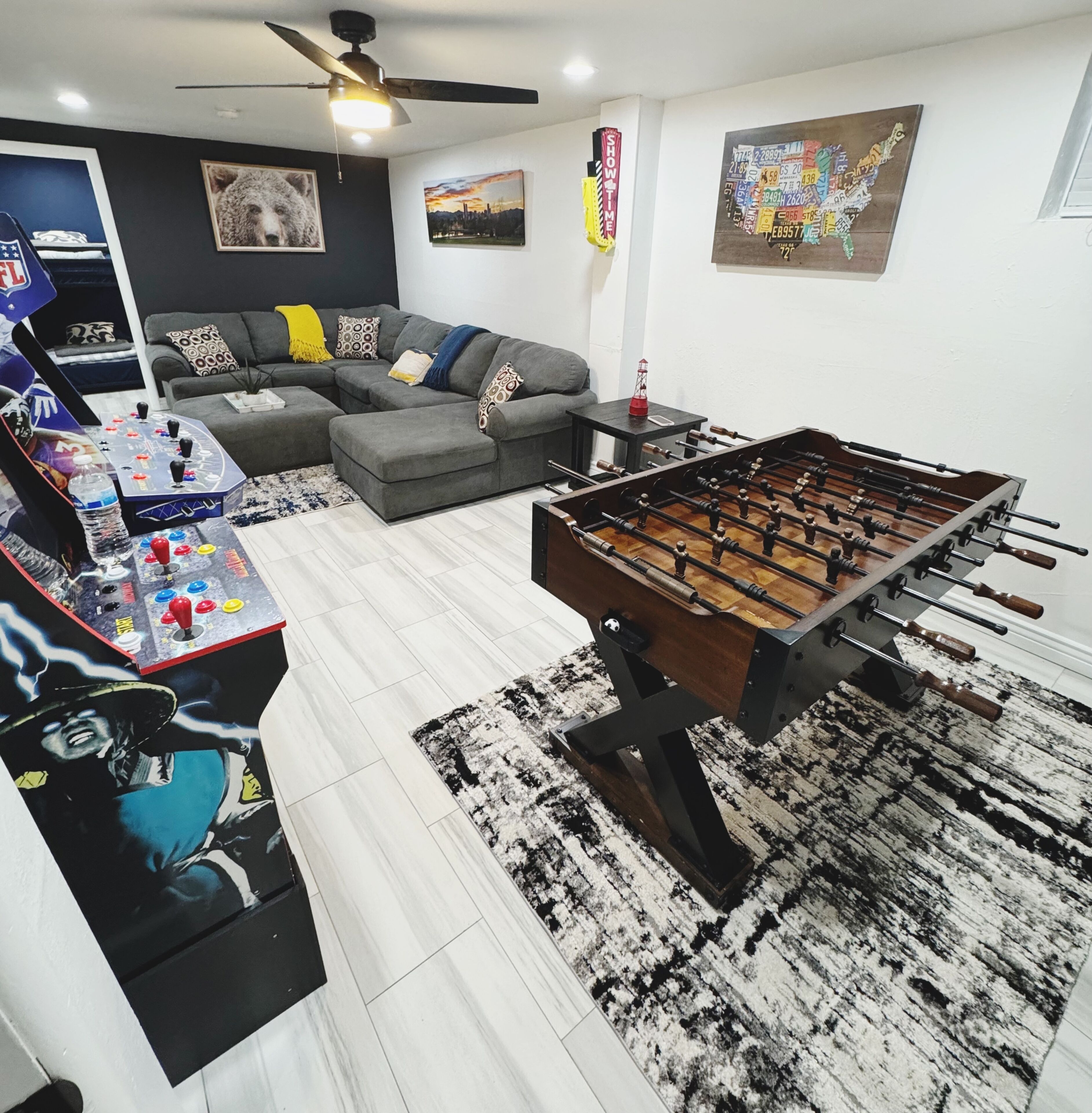 Smart-TV, fotballspill og bordtennis