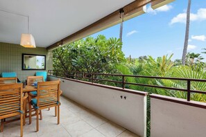 Condo, Multiple Beds, Lanai, Partial Ocean View (White Sands Village #129) | Lanai
