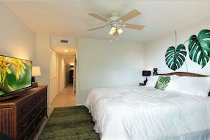 Condo, Multiple Beds, Balcony, Partial Ocean View (White Sands Village #129) | 2 bedrooms, individually decorated, individually furnished, free WiFi