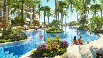 Ulkouima-allas, ääretön uima-allas