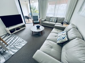 Smart TV, video games, DVD player, books