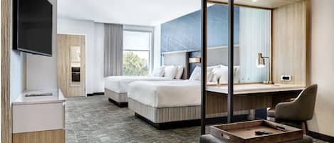 Literie de qualité, couette en duvet, bureau