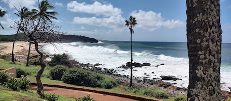 Sun loungers, beach towels. Efficiency