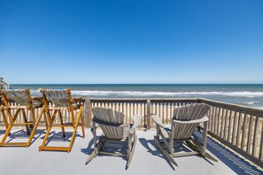 Property grounds - Oceanfront w/Hot Tub and Rooftop Deck - Panoramic Views! (Nags Head)