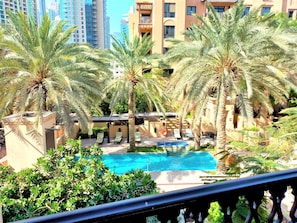 Leilighet (2 Bedrooms) | Basseng | Utendørsbasseng