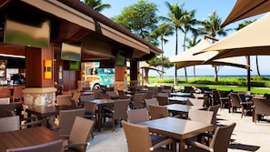 Outdoor dining - Island View - 1 Bedroom - Westin Kaanapali Ocean Resort Villas - Full Resort Access (Lahaina)