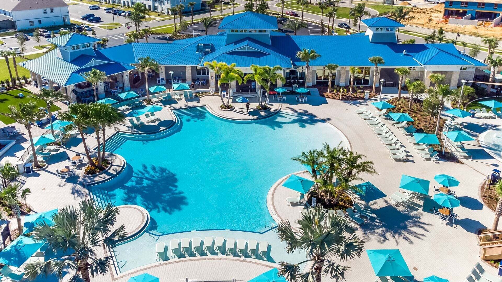 Una piscina climatizada