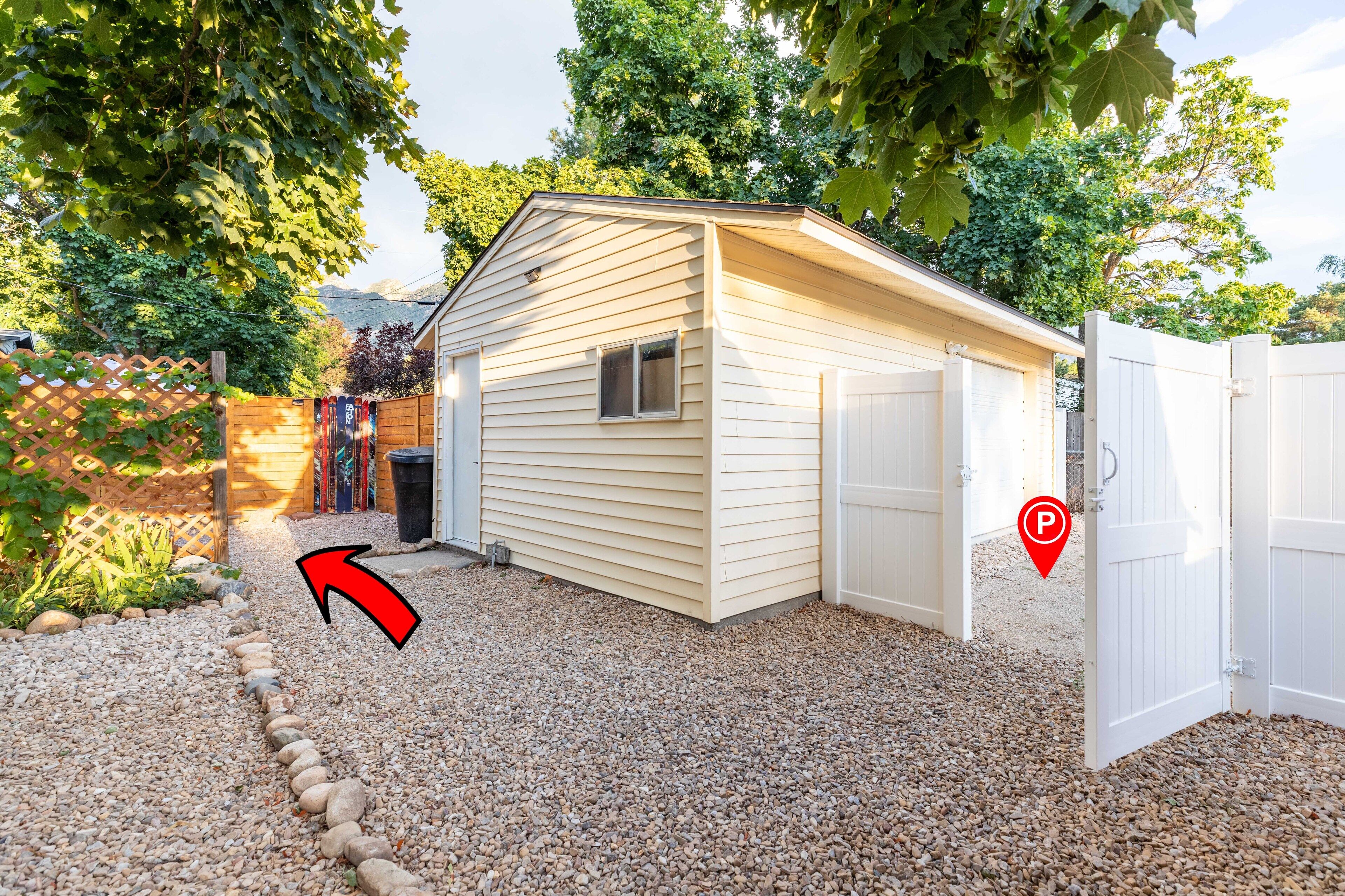 Enceinte de l’hébergement