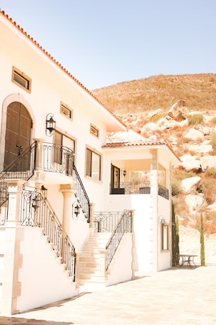 Fachada de la propiedad. Villa Montefiori