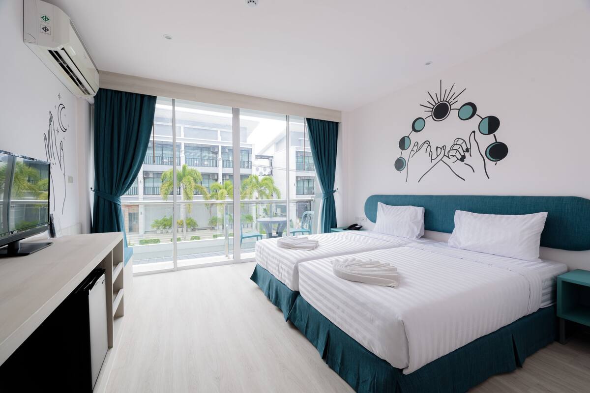 Chambre Standard avec lits jumeaux | 1 chambre, Wi-Fi gratuit