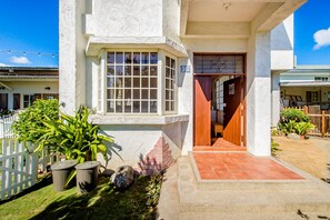 Façade de l’hébergement