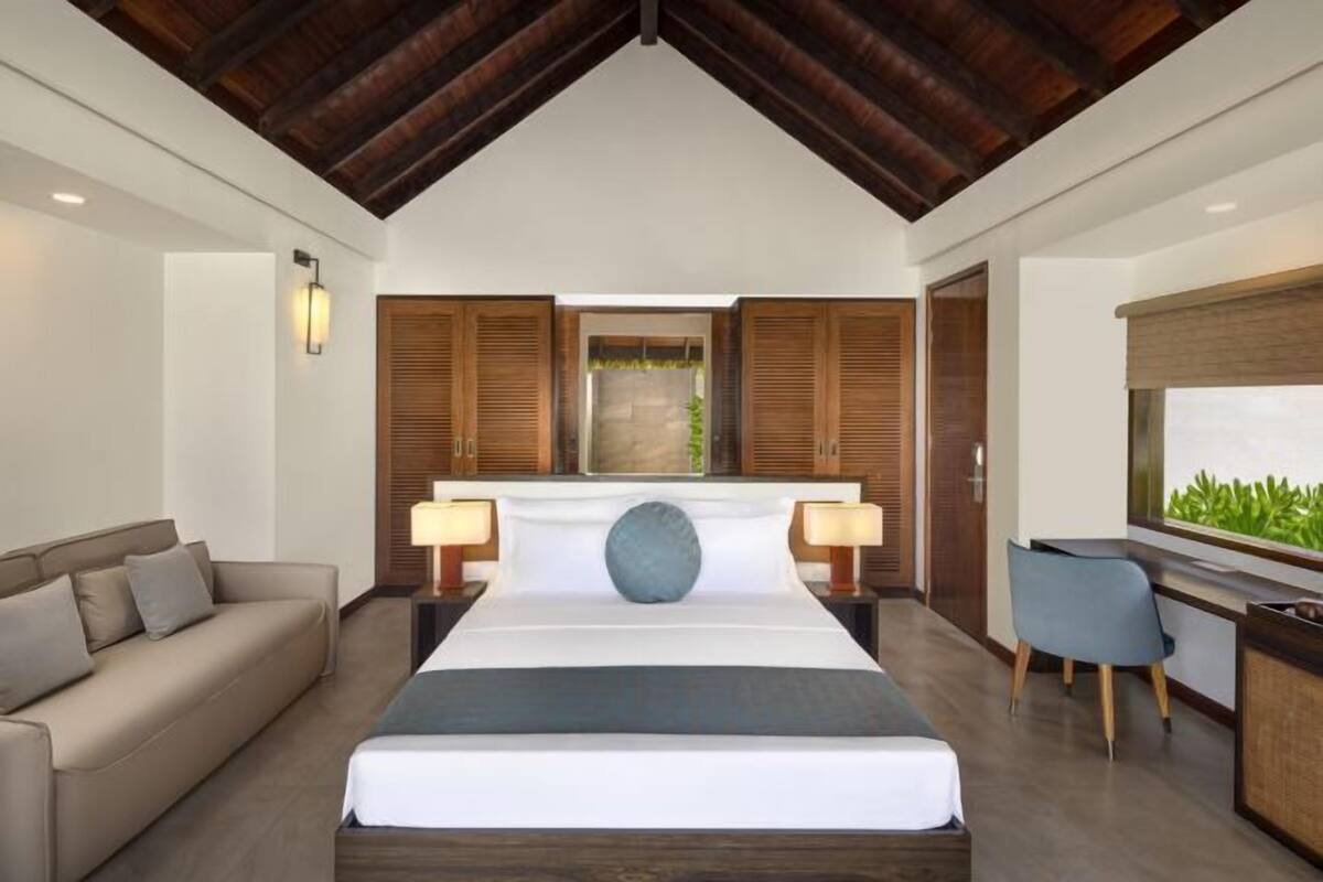 Ropa de cama de alta calidad, colchones Select Comfort, minibar