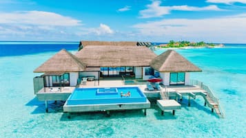 Grand Atlantis - Two Bedroom Overwater Villa with Private Pool | View from room