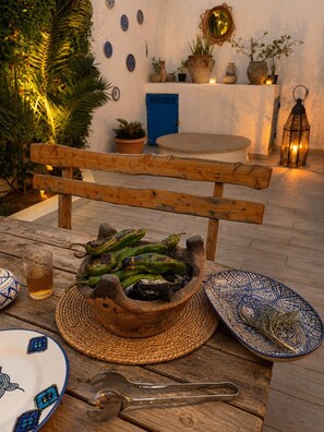 Terraza o patio