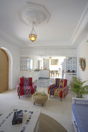 Lobby sitting area