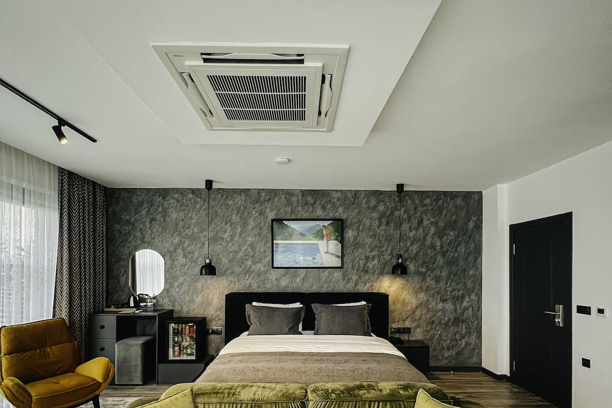 Kamar Deluks | 1 kamar tidur, minibar, brankas, dan kedap suara
