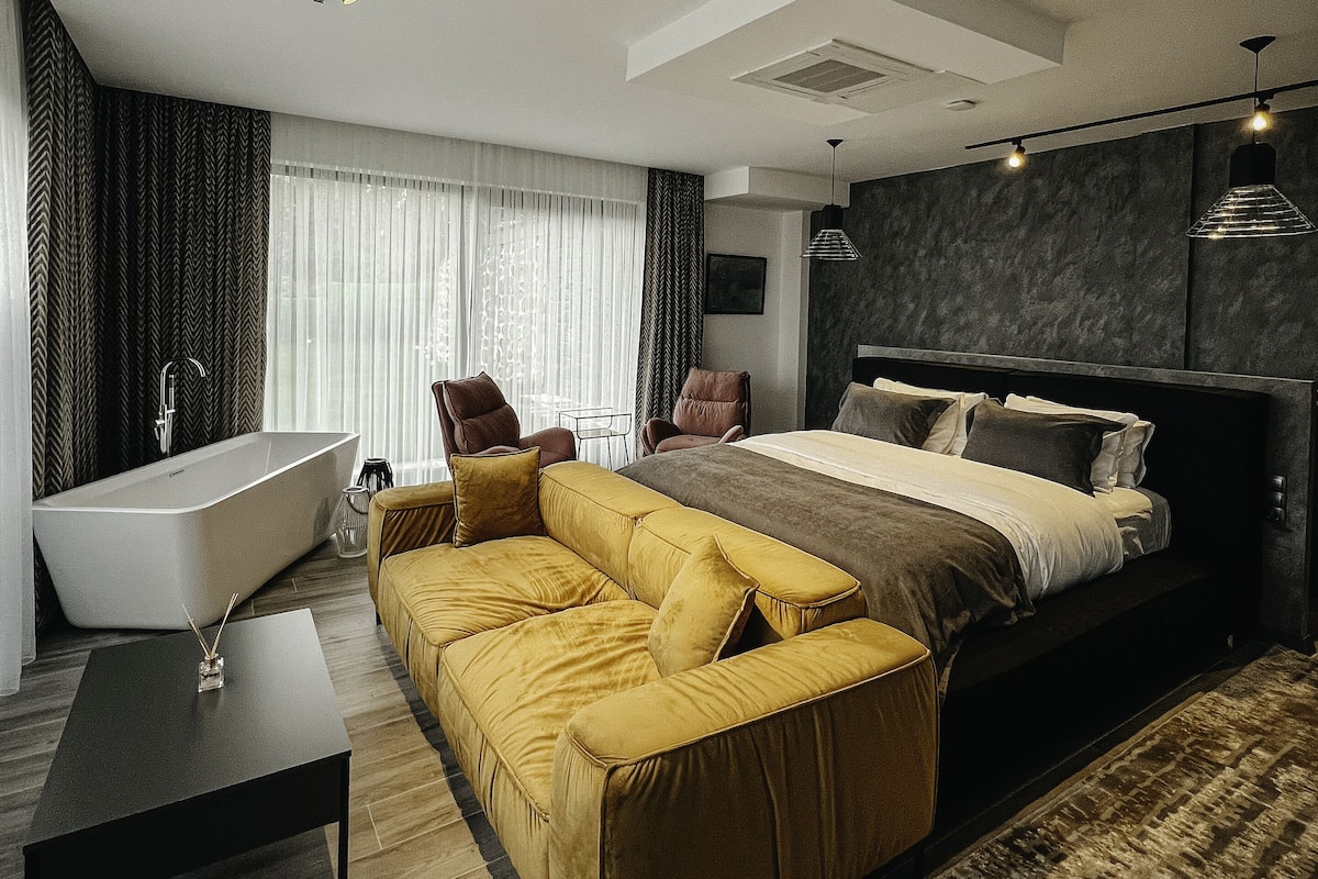 Kamar Deluks | 1 kamar tidur, minibar, brankas, dan kedap suara
