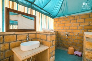 Royal Non AC Swiss Tent | Bathroom