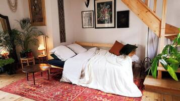 1 slaapkamer, beddengoed