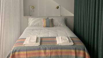 Design Apartment | Blackout drapes, soundproofing, iron/ironing board, travel crib