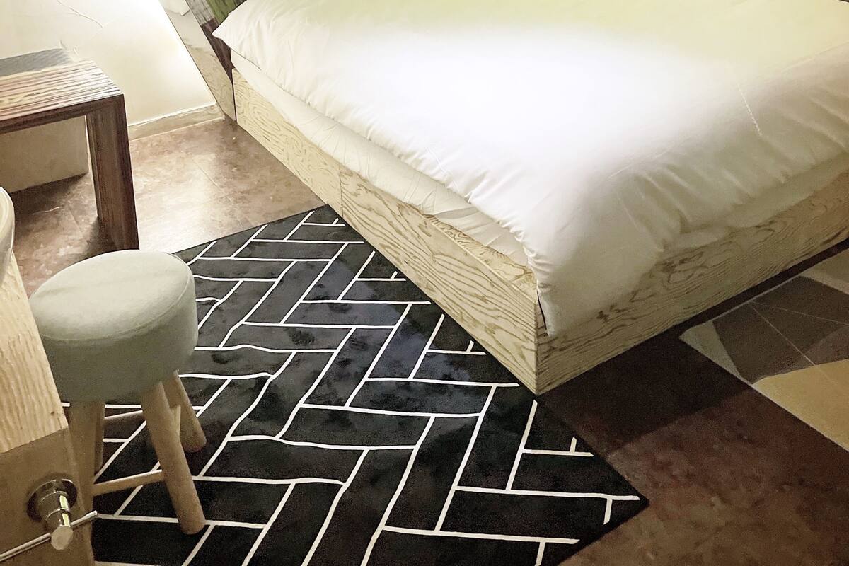 Premium bedding, individually decorated, individually furnished, desk