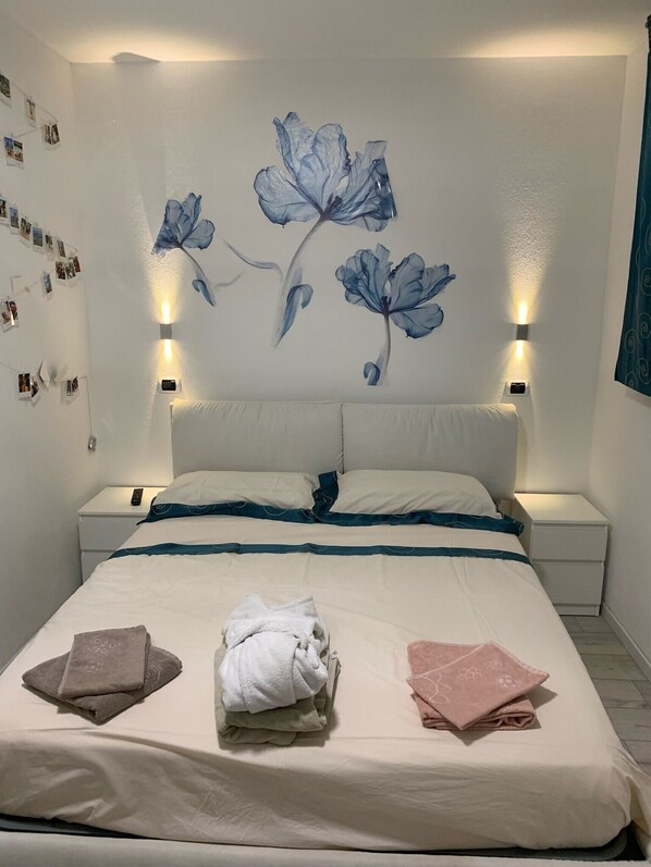 2 chambres, lit parapluie, Wi-Fi gratuit, draps fournis