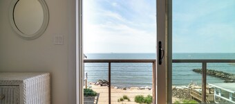 Coastal getaway with water views in every room