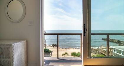 Coastal getaway with water views in every room