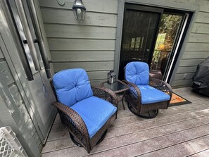 Terrace/patio - Quail Cove 1627 at Rumbling Bald (Lake Lure)