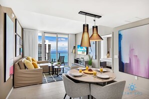 Dining - Oceanfront Balcony:  Endless Views+ Amazing Pools (Hollywood)